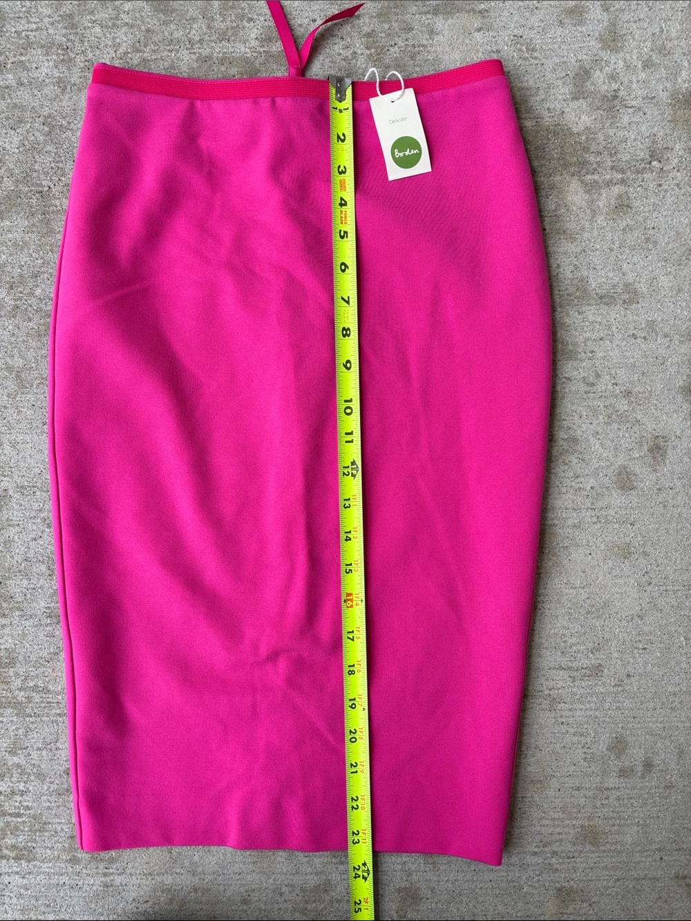 Boden Hot Pink Pencil Skirt - Picture 5 of 11